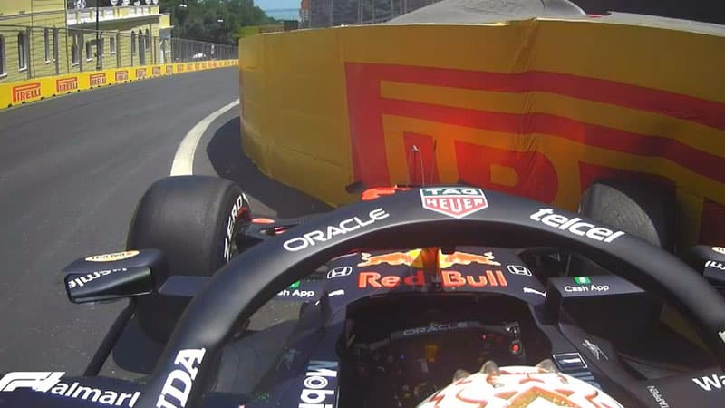 "Formula 1": Maks Ferstappen də Bakıda qəza törətdi