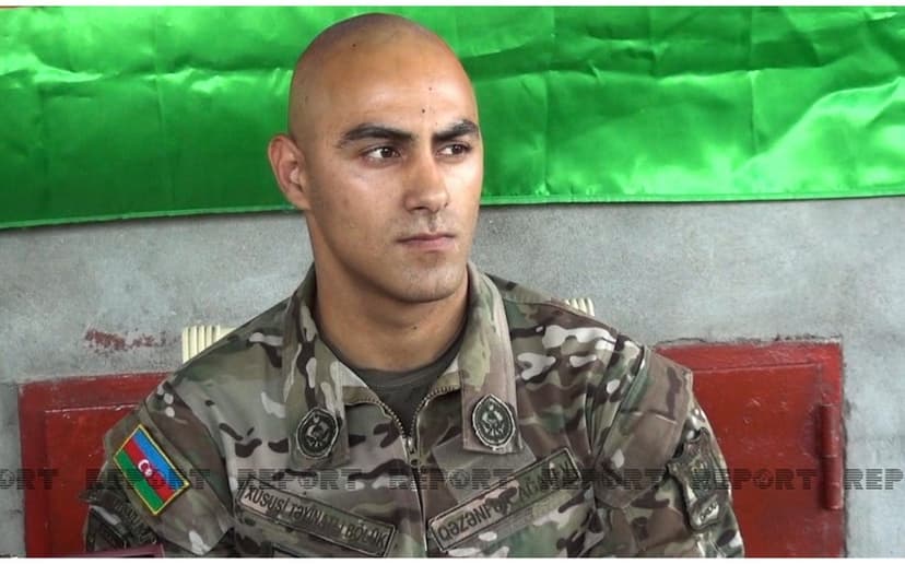 "Ermənilər üzbəüz döyüşdə 15 dəqiqə tab gətirəsi adamlar imiş" (VİDEO)