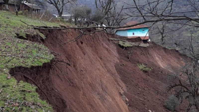 Şəmkirdə çökmə olub, xəsarət alanlar var (YENİLƏNİB)