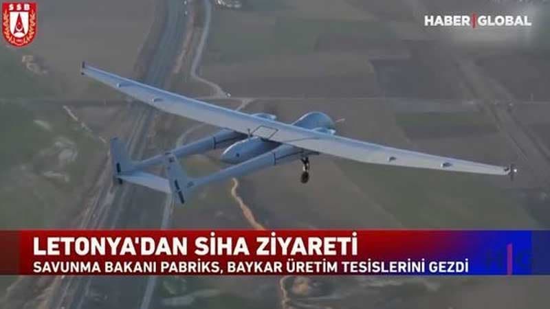 Latviyanın müdafiə naziri türk PUA-ları ilə maraqlanır (VİDEO)