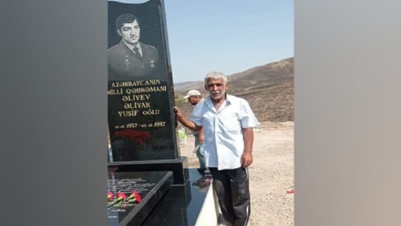 Əliyar Əliyevin Qubadlıdakı məzarı bərpa olundu (FOTO)