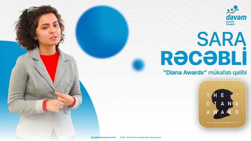 "Diana Award" mükafatına layiq görülən ilk azərbaycanlı sahibkar