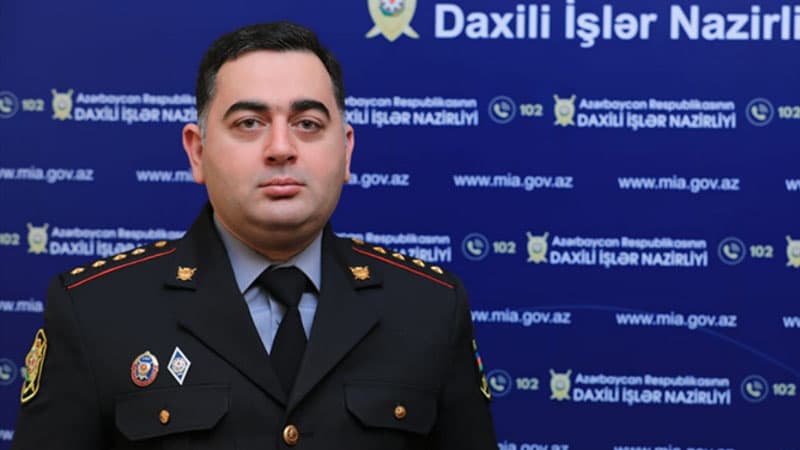 Anar Qafarova mayor rütbəsi verildi