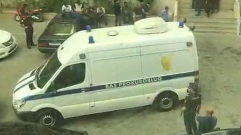 Polis rəisinin özünü öldürdüyü yerdən görüntülər (VİDEO)