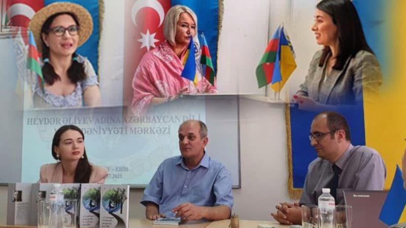 Kiyevdə şair Salam Sarvanla görüş keçirildi (FOTOLAR)