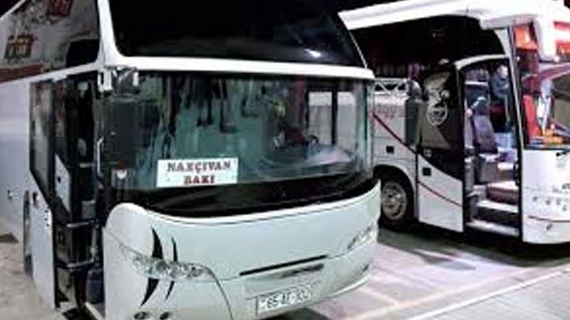 Naxçıvan-Bakı-Naxçıvan avtobus marşrutu fəaliyyətini bərpa edir