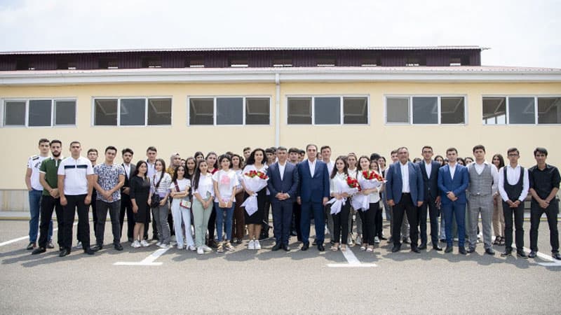 Nazir Azərbaycan Dövlət Aqrar Universitetinin müəllim-tələbə heyəti ilə görüşdü (FOTOLAR)