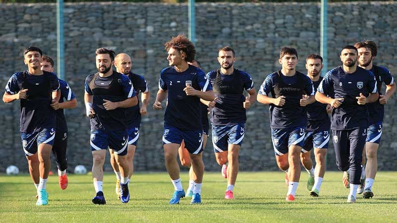 "Sabah" Gürcüstanda növbəti məşqinə çıxdı (VİDEO)