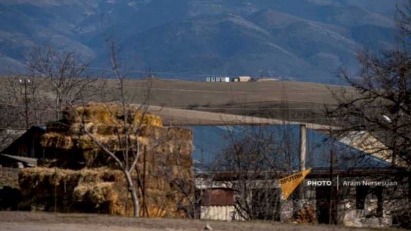 Erməni kombaynçı Azərbaycanla sərhədi pozdu