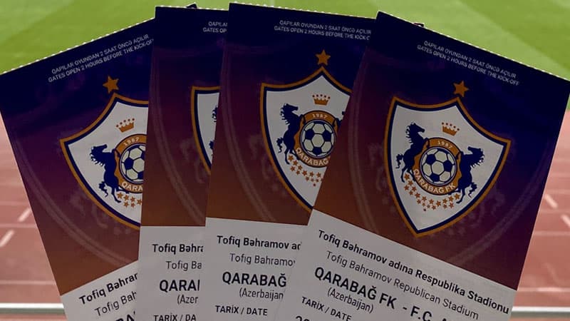 “Qarabağ” - "Aşdod" oyununa nə qədər bilet satılıb?