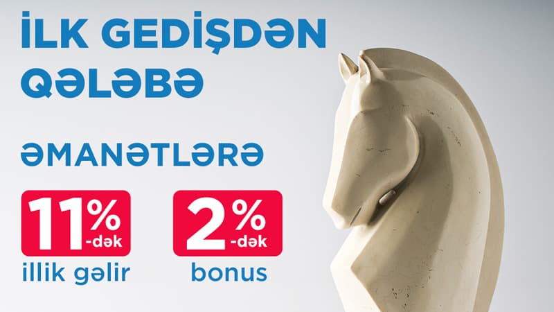 “AccessBank”a depozit yerləşdir, anındaca bonus qazan!