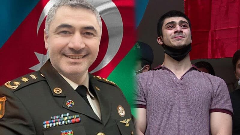 Şəhid polkovnik İlqar Mirzəyevin oğlu əsgərliyə getdi (FOTO/VİDEO)