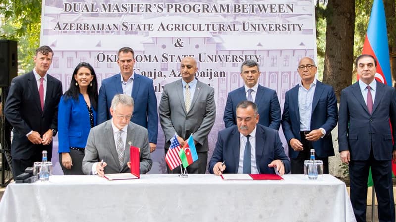 ADAU ilə Oklahoma Dövlət Universiteti arasında Əməkdaşlıq Memorandumu imzalandı