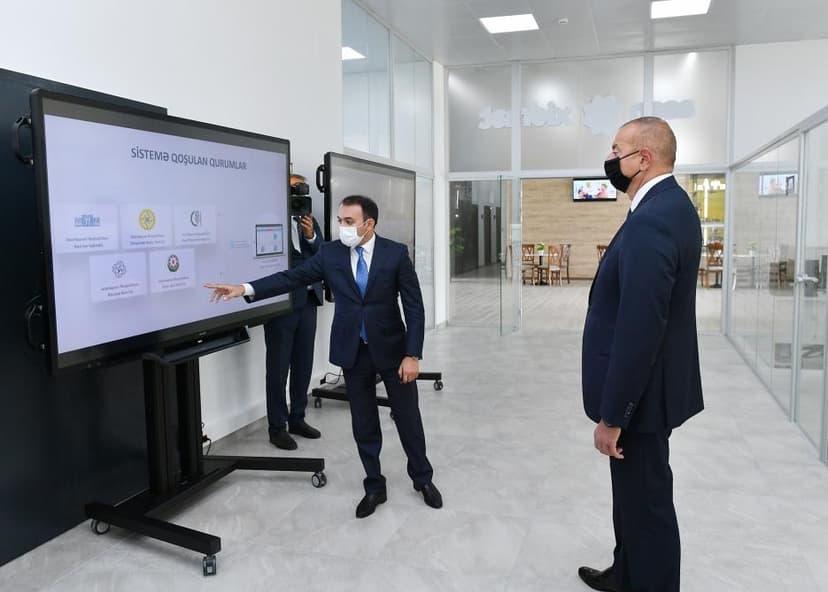 Prezident növbəti “ASAN xidmət”in açılışında (FOTOLAR)