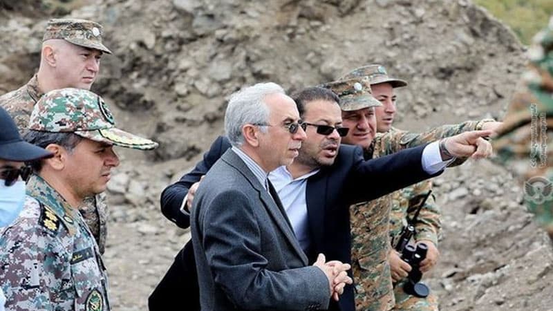 Tehranın İrəvandakı səfiri Azərbaycanla sərhəddə: İran bununla nə mesaj verir? 