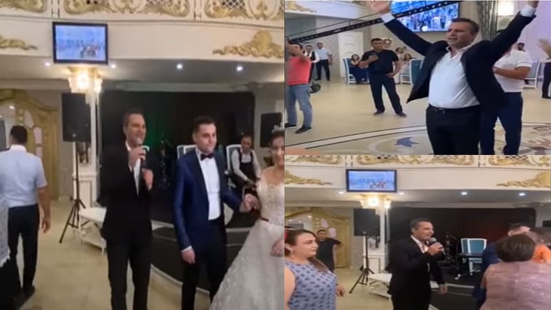 Rafet El Roman Bakıda: Məşhur iş adamının qızının toyunda iştirak etdi (VİDEO)