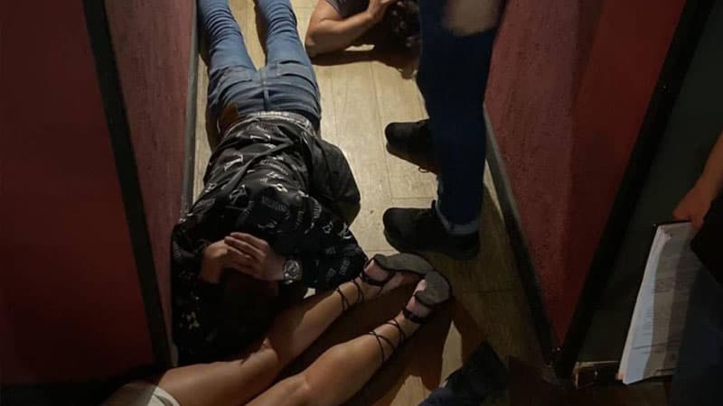 Kiyevdə əyləncə mərkəzində azərbaycanlı kriminal dəstə saxlanıldı (FOTO)