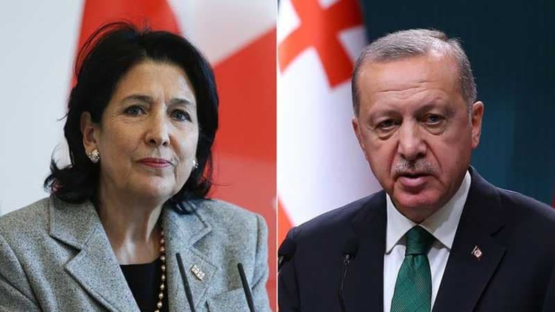 Türkiyə və Gürcüstan Prezidentləri arasında telefon danışığı oldu