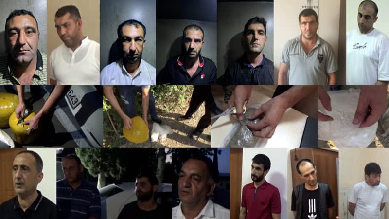 DİN əməliyyat keçirdi: 27 kq narkotik götürüldü, 14 nəfər saxlanıldı (FOTO/VİDEO)