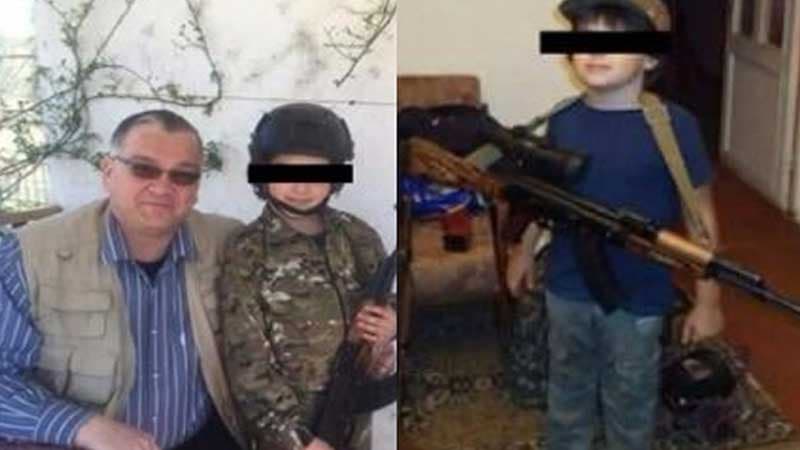 Ermənistan uşaqları hərbi əməliyyatlara cəlb edir (FOTOFAKT)