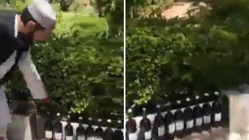 Taliban Heratı aldı, qubernator sarayında şərab şüşələriylə “döyüşdü” (VİDEO)