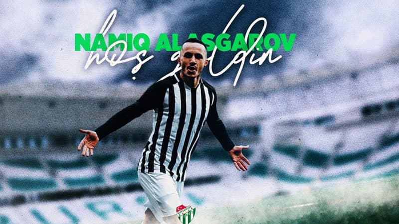 Namik Ələskərov rəsmən "Bursaspor"da (VİDEO)