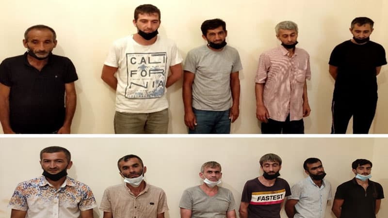 Daha bir "patı" əməliyyatı: 11 nəfər saxlanıldı, silah aşkarlandı