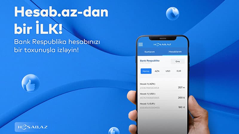 Bank Respublika və Hesab.az fintex sahəsində bir ilkə imza atdılar!