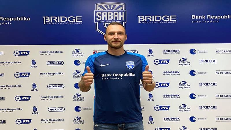 "Sabah"da xorvatiyalı futbolçu (VİDEO)