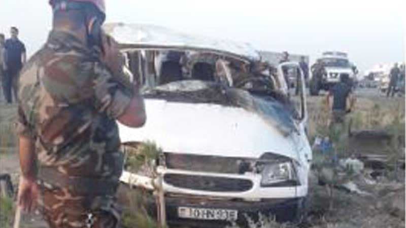 Bakı-Qazax yolunda avtobus qəzası: 3 ölü, 10-dan çox yaralı