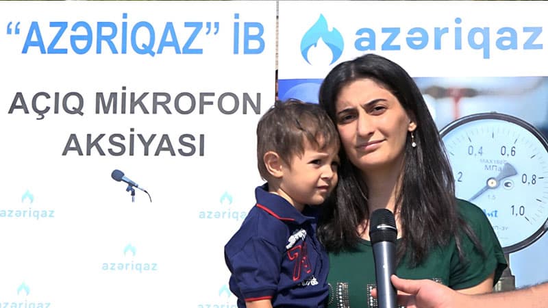 “Azəriqaz”ın növbəti "Açıq Mikrofon" aksiyası baş tutdu (FOTOLAR)