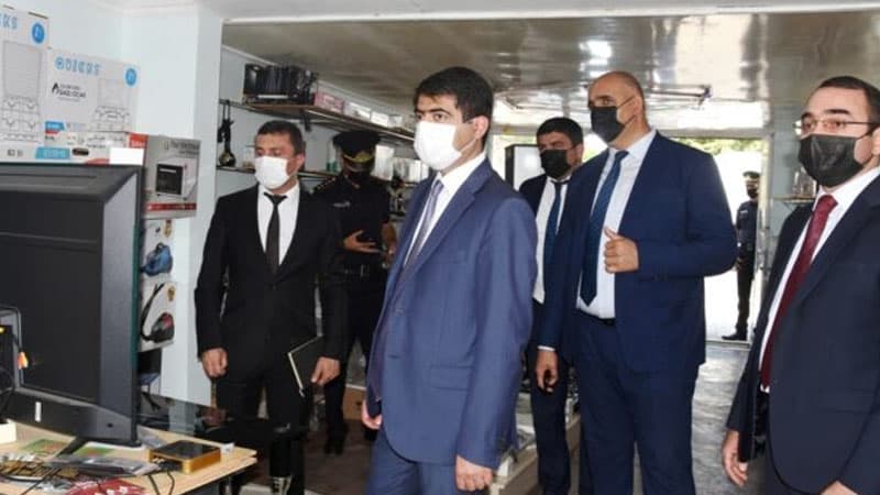 Ağstafada COVİD-19 infeksiyasına qarşı mübarizə diqqətdə saxlanılır (FOTOLAR)
