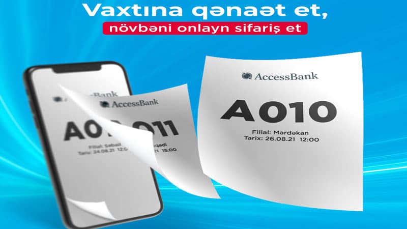 AccessBank-la vaxtına qənaət et!