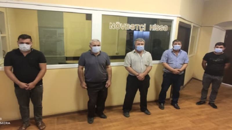 Kəlbəcər rayonuna qanunsuz keçmək istəyən şəxslər saxlanıldı