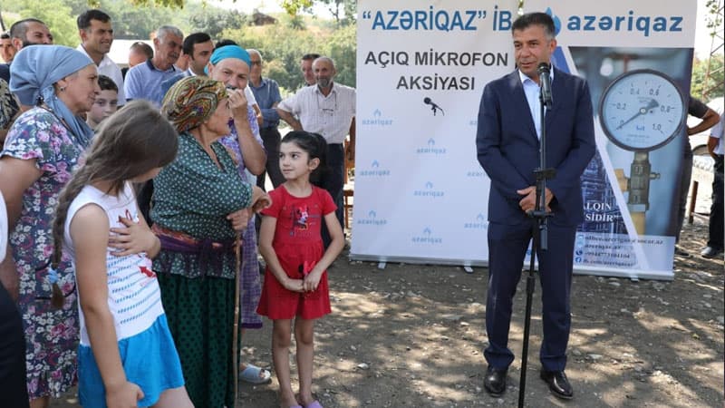 “Azəriqaz”ın “Açıq mikrofon”u İsmayıllı rayonunda baş tutdu (FOTOLAR)