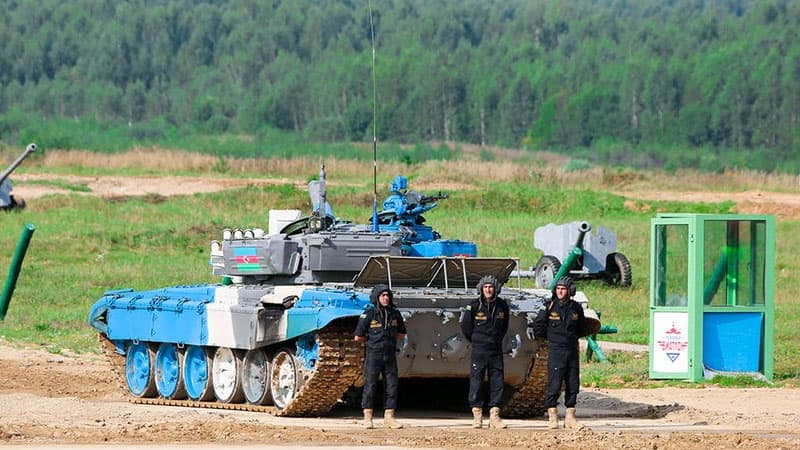 Tankçılarımız beynəlxalq müsabiqəsinin yarımfinalında (FOTO)