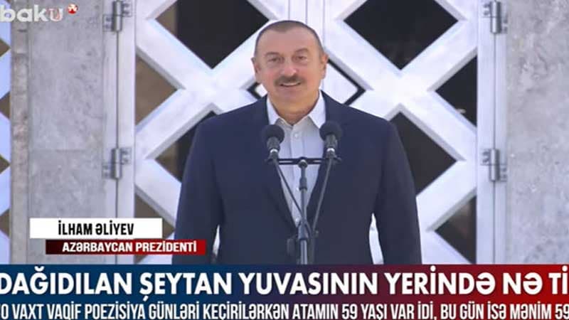 Dağıdılan şeytan yuvasının yerində nə tikilir? (VİDEO)