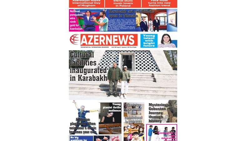 “Azernews” qəzeti yeni, unikal tərzdə!