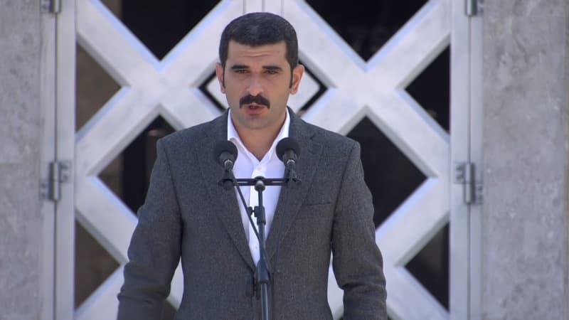 Şəhriyar del Gerani Vaqif Poeziya Günlərində şeir dedi (VİDEO)