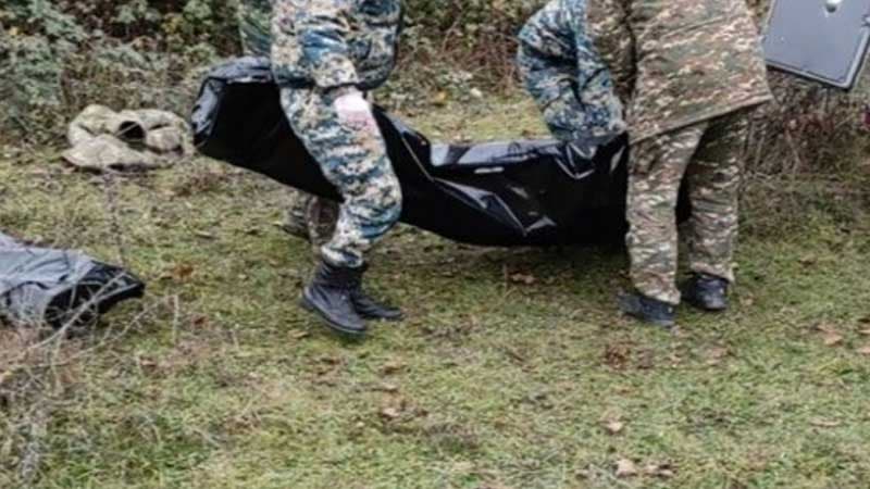 Hadrutda daha bir erməni hərbçisinin meyitinin qalıqları tapıldı