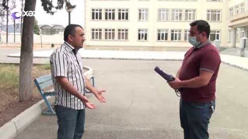 Tovuzda məktəb direktoru valideynlərdən COVID-19 pasportu tələb edir (VİDEO)