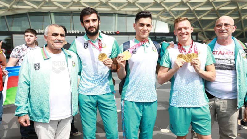 Paralimpiyaçılarımız vətənə qayıtdı