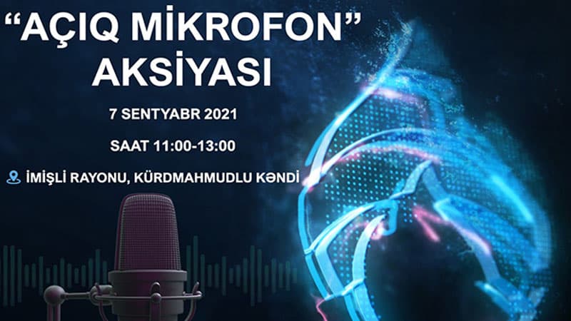 Növbəti “Açıq mikrofon” İmişlidə qurulacaq