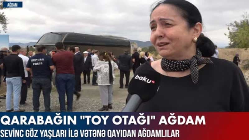Qarabağın “toy otağı” Ağdam sakinlərinə qovuşdu (VİDEO)