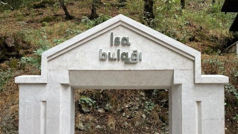 İsa Bulağı tam bərpa edilib (FOTO)