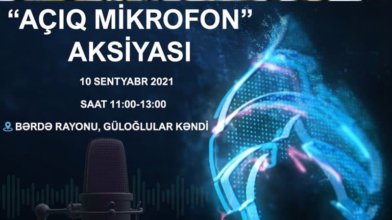 “Azəriqaz”ın növbəti “Açıq mikrofon”u Bərdənin Güloğlular kəndində olacaq