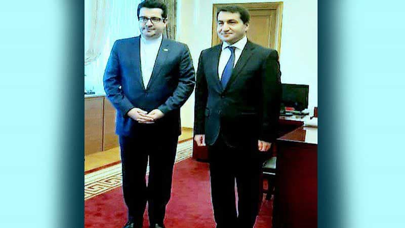 Hikmət Hacıyev İran səfiri ilə görüşdü