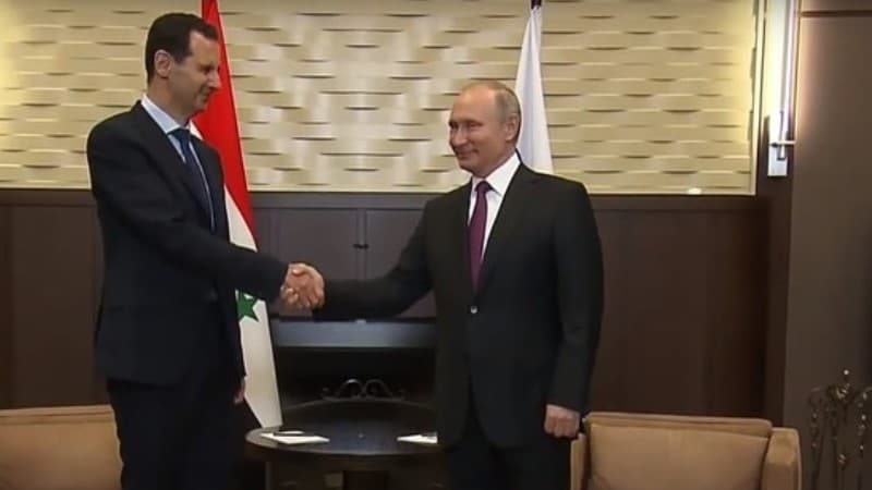 Putin Kremldə Bəşər Əsədlə görüşdü