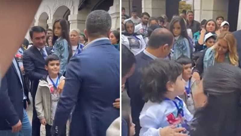 Şəhid mayorun oğlunun Şuşada ad günü (VİDEO)