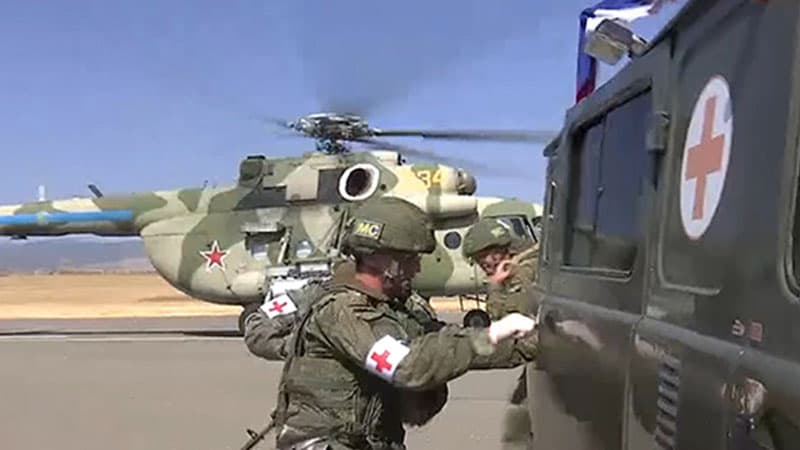 Rus sülhməramlılar üçtərəfli bəyanatı pozdu (FOTO/VİDEO)